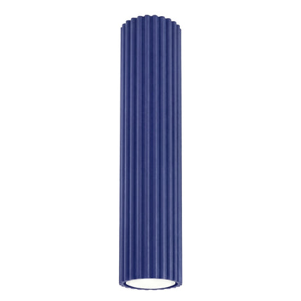 Plafonnier Oslo 30 bleu outremer, packshot sur fond blanc