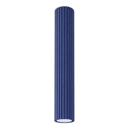 Plafonnier Oslo 40 bleu outremer, packshot sur fond blanc