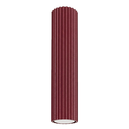 Plafonnier Oslo 40 bordeaux, packshot sur fond blanc