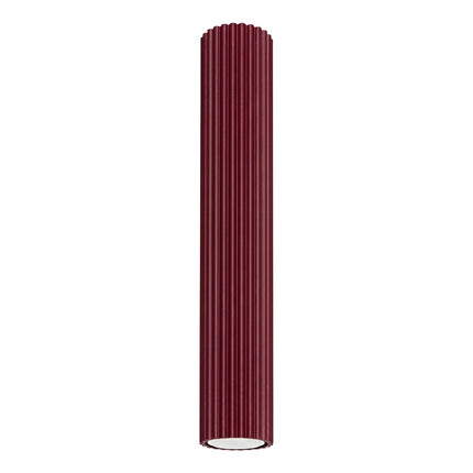 Plafonnier Oslo 60 bordeaux, packshot sur fond blanc