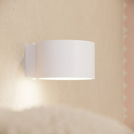 Plafonnier triple Pastille blanc, intérieur contemporain