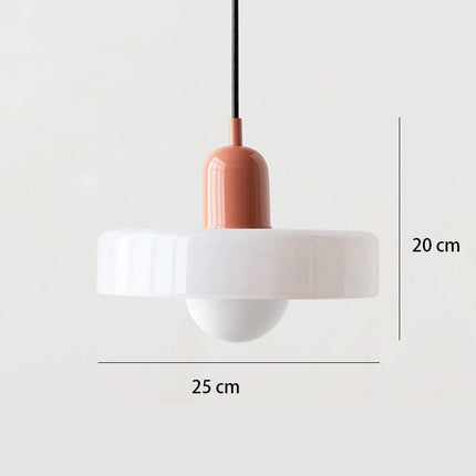 Nordische Retro-Glas-Pendelleuchte