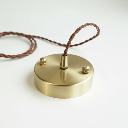 Suspension Verre Floral Transparent