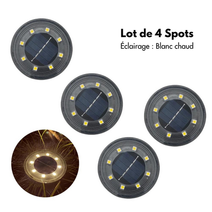 LED Solar Bodenstrahler