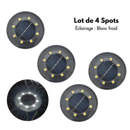 LED Solar Bodenstrahler