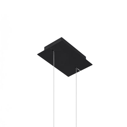 Gros plan sur le profil noir de l'anneau Solis et son diffuseur LED