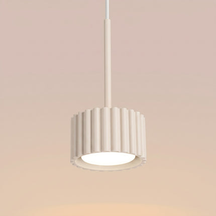 Suspension Aura beige, packshot de trois quarts