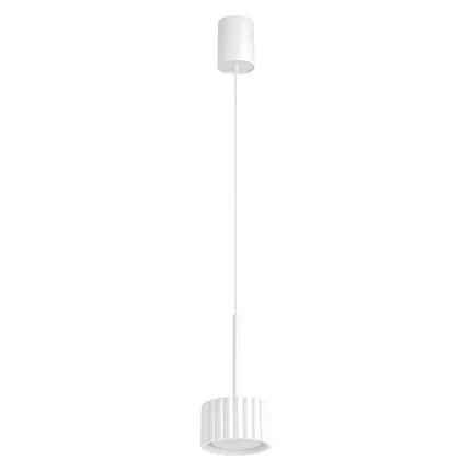 Suspension Aura blanc, packshot sur fond blanc