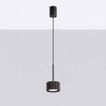 Suspension Aura noir, vue en situation