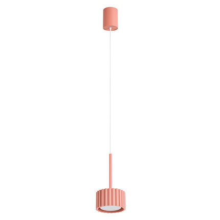 Suspension Aura pêche, packshot sur fond blanc