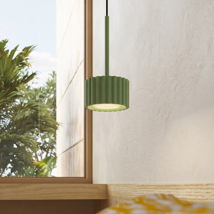 Suspension Aura vert sauge, intérieur contemporain