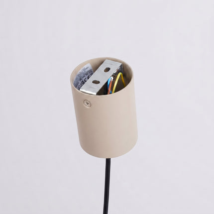 Suspension Bergen cône 25 cm taupe, détail de la rotule