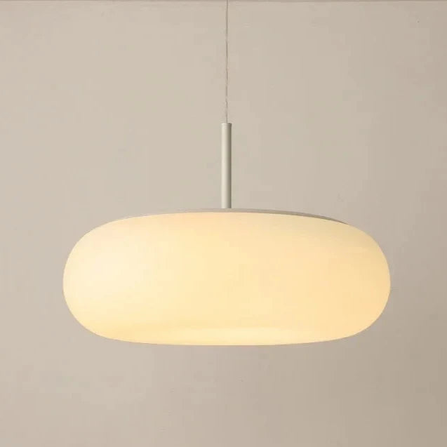 Dimensions Lámpara colgante circular de acrílico blanco nórdico