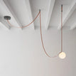 1 Lampe / weiß heiß