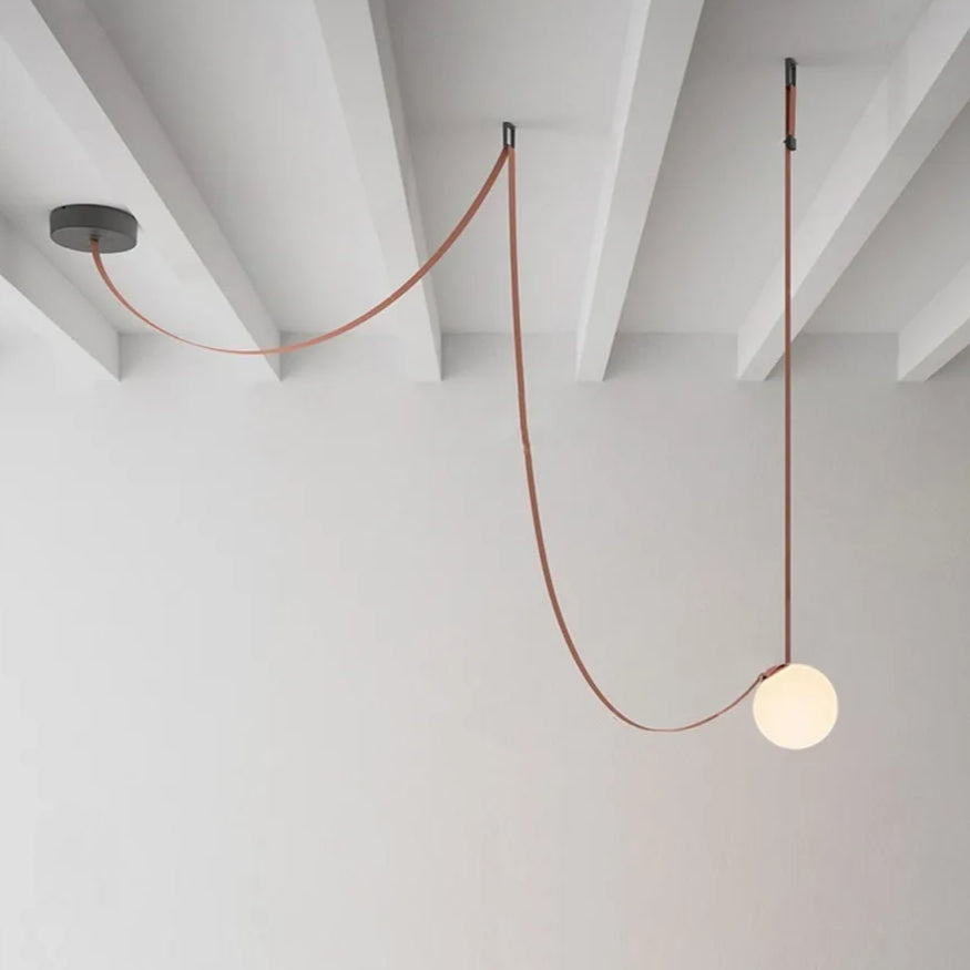 Italian Creative Leather Suspension