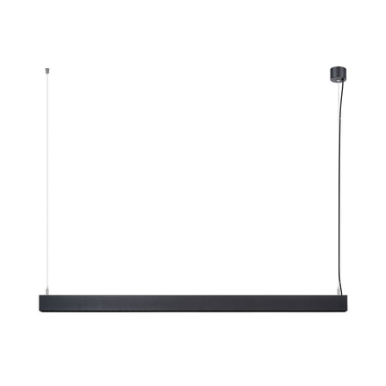 Suspension Design Poutre 120 cm noire sur fond neutre, packshot