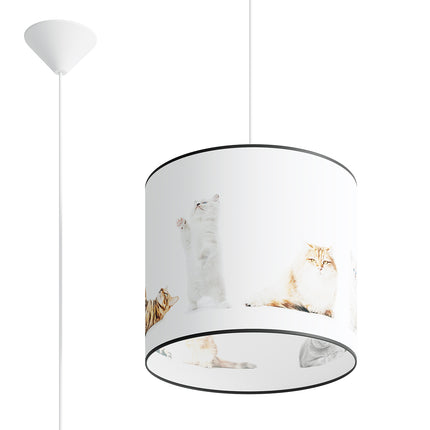 Suspension Enfant Chaton 30 cm, vue d'ensemble sur fond blanc