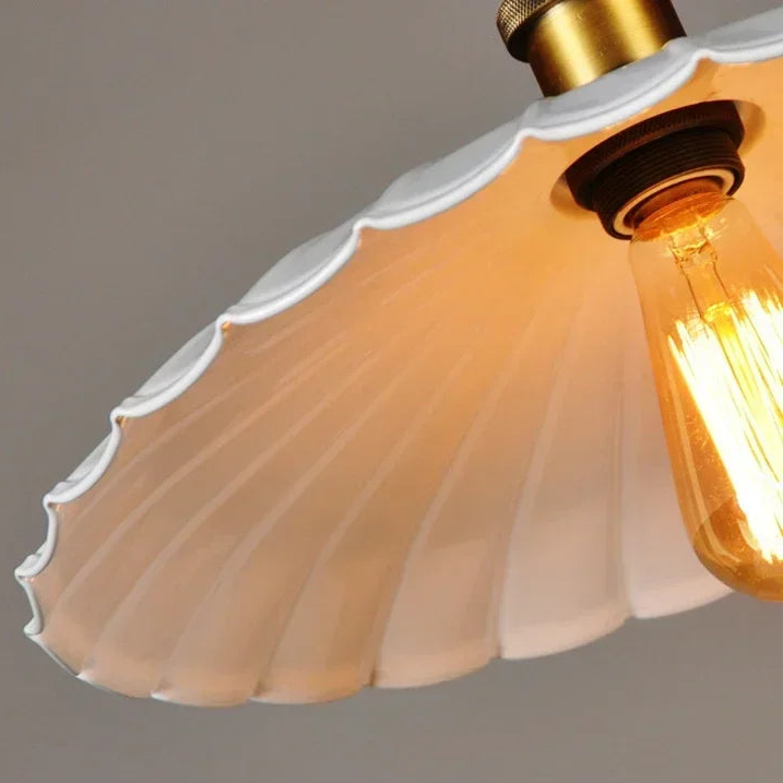 Dimensions Suspension Vintage Festonnée en Métal