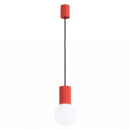 Suspension Halo 1 rouge vif, packshot sur fond blanc