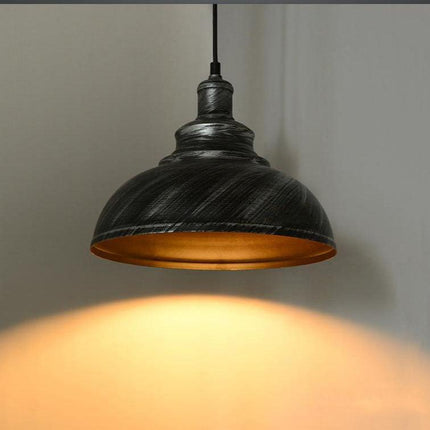 Les trois finitions de la suspension industrielle rétro LED