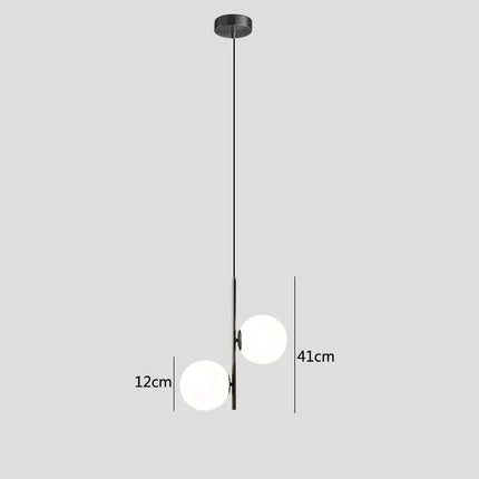 Détail de la finition noir de la suspension à bras vertical nordique