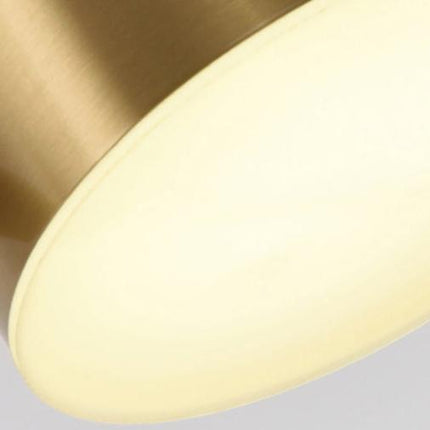 Minimalistische nordische LED-Kronleuchter-Pendelleuchte mit sechs Köpfen