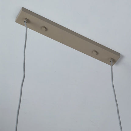 Rosace plafond de la suspension Montreux avec câbles textile