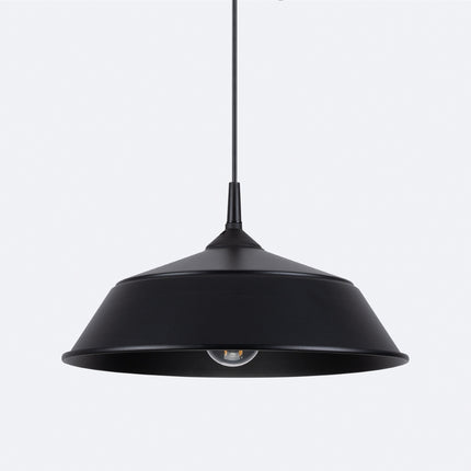 Duo de suspensions Pur Frika noir mat suspendues de part et d'autre d'une tete de lit