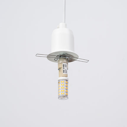 Suspension Saturne 1 Blanche, vue produit 3