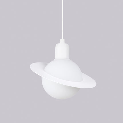 Suspension Saturne 1 Blanche, vue produit 4