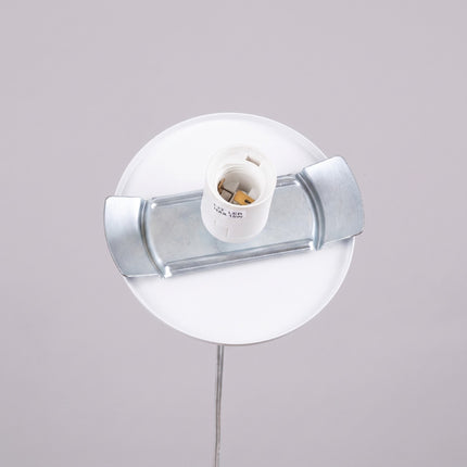 Suspension Sphère Opaline blanche 40 cm, détail de la rosace