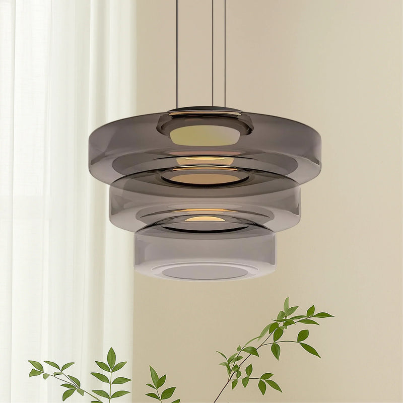 Dimensions Staffelei Glas Geschichtete Ringe Nordisches Design