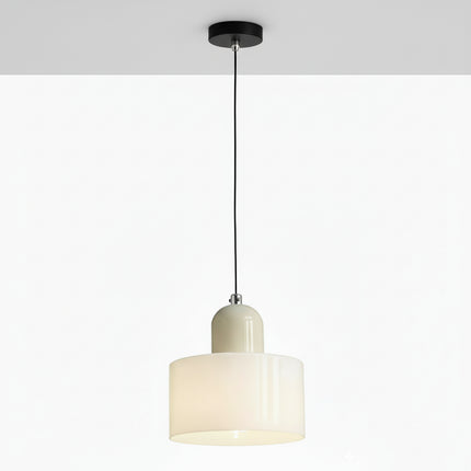 Suspension Nordique Verre Circulaire