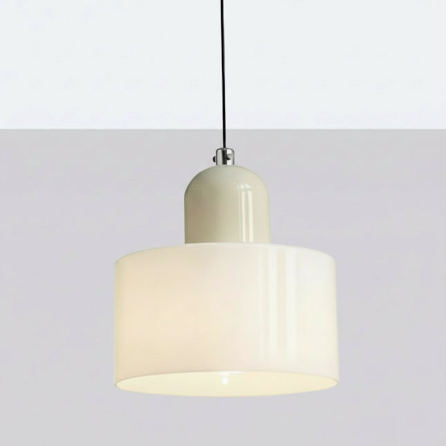 Suspension Nordique Verre Circulaire