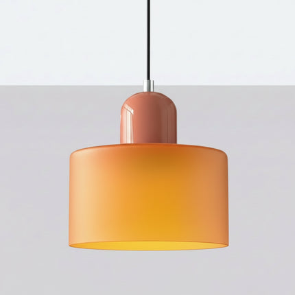 Suspension Nordique Verre Circulaire