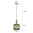 Vert A 20cm / Or