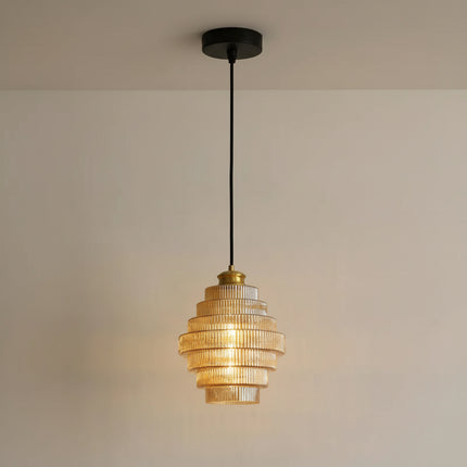 Nordic Glass Pendant Light Elegant Floor