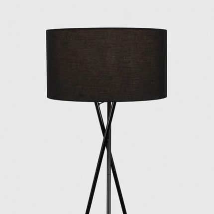 European Tripod Fabric Floor Lamp