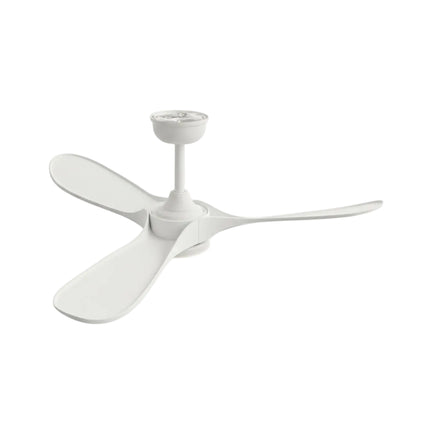 Ventilateur Plafond Silencieux Vintage avec LED - Blanc et ABS Blanc