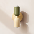 Green - Beige