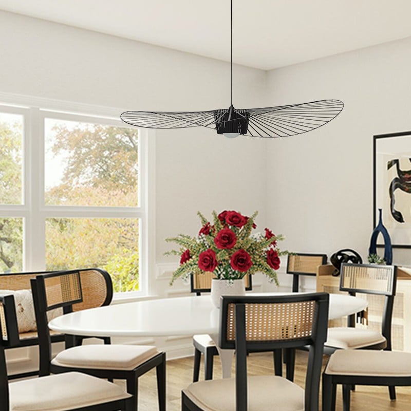 Suspension Forme de Chapeau Design Français Créatif