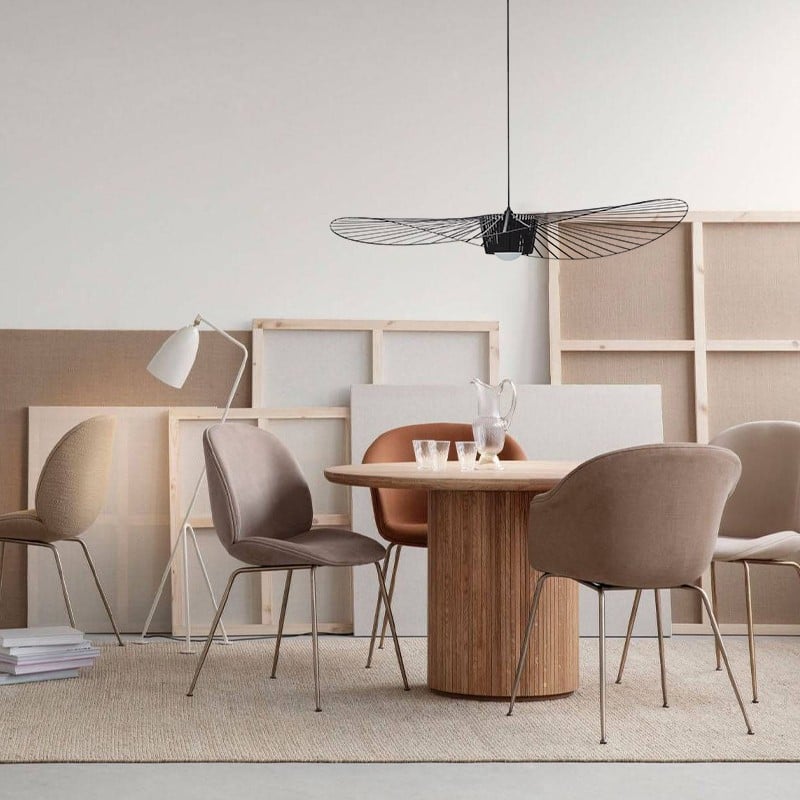 Suspension Forme de Chapeau Design Français Créatif