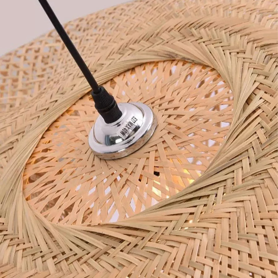 Handmade Bamboo Pendant Light